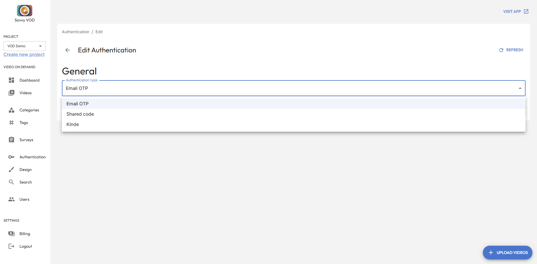 Authentication Feature